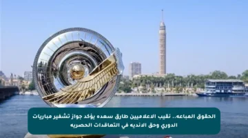 الحقوق المباعة.. نقيب الإعلاميين طارق سعده يؤكد جواز تشفير مباريات الدوري وحق الأندية في التعاقدات الحصرية